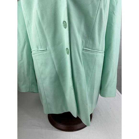 Women's Jessica London Blazer Green Size 18W - Picture 3 of 4